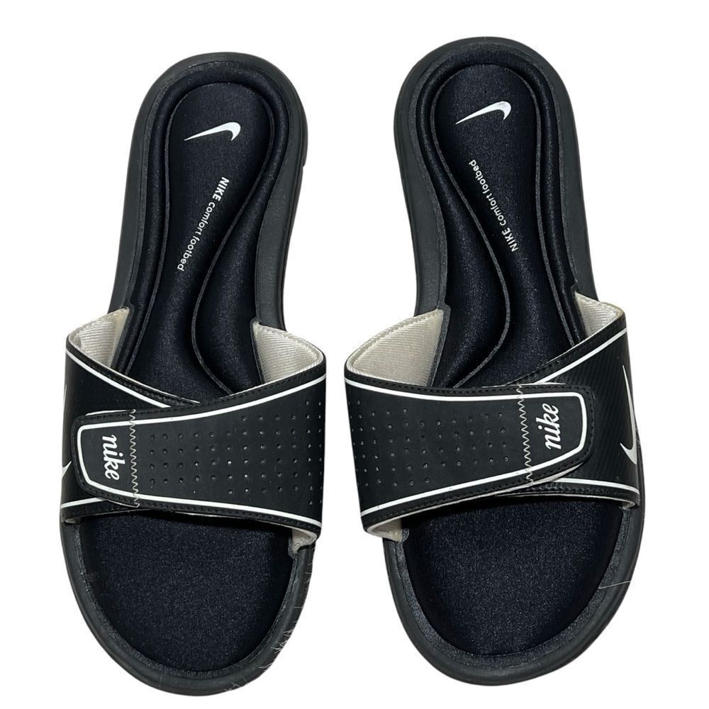 Nike Comfort Slide Memory Foam Black‎ Women's Slide/Flip Flop/Sandal -- 11